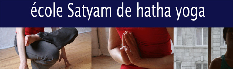 École de Hatha Yoga Satyam Logo